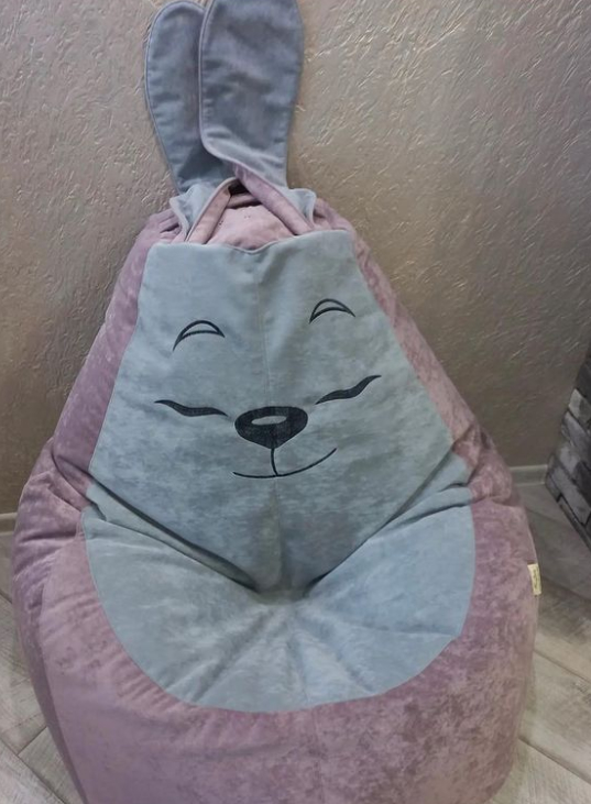 Крісло-мішок Груша Собачка для дітей