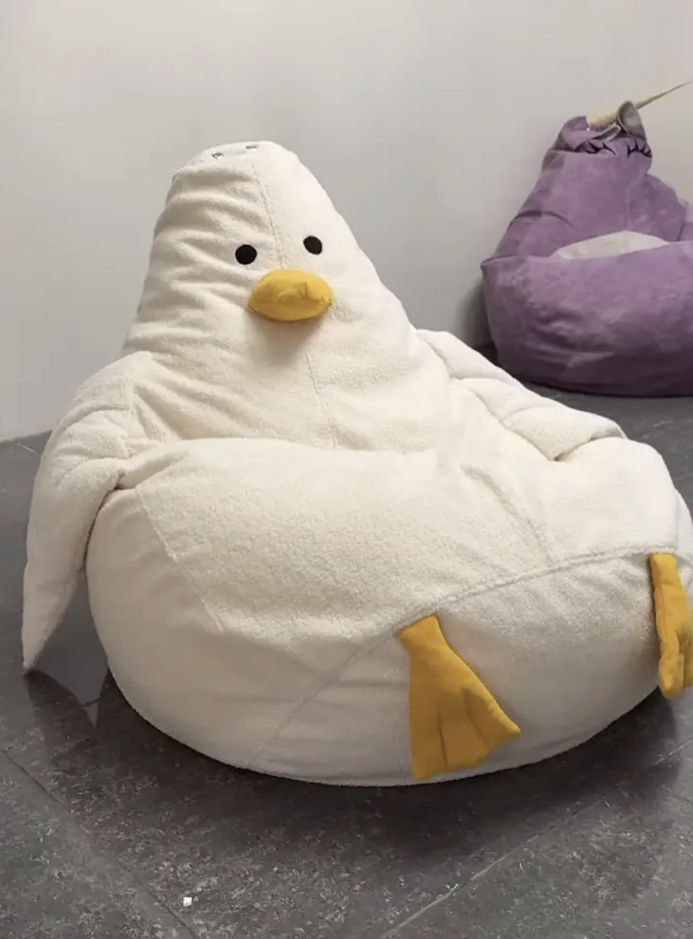Крісло-мішок Груша Гусь для дітей